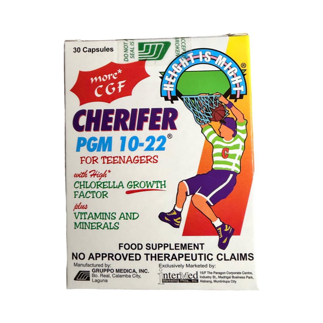 Cherifer PGM 10-22 Capsules avec Zinc et Taurine, emballage avant
