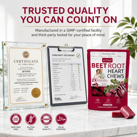 Chews de Betterave BIYODE en utilisation quotidienne sur un bureau