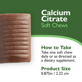 Chews de calcium Celebrate dans une main