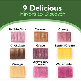 Chews de calcium citrate au citron, présentation du produit