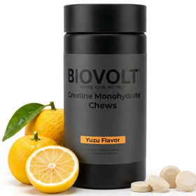 Chews de Créatine Monohydrate BIOVOLT 5000mg vue de face