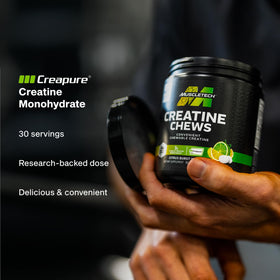 Chews de Créatine MuscleTech, présentation ouverte