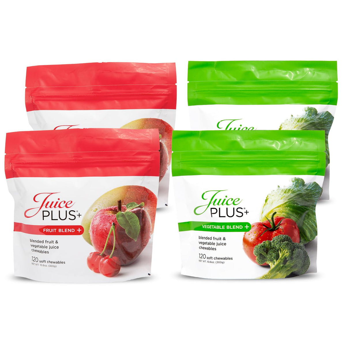 Chews de Fruits et Légumes Juice Plus+ paquet avant