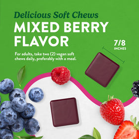 Chews de Racine de Betterave Nature's Truth, vue de dessus