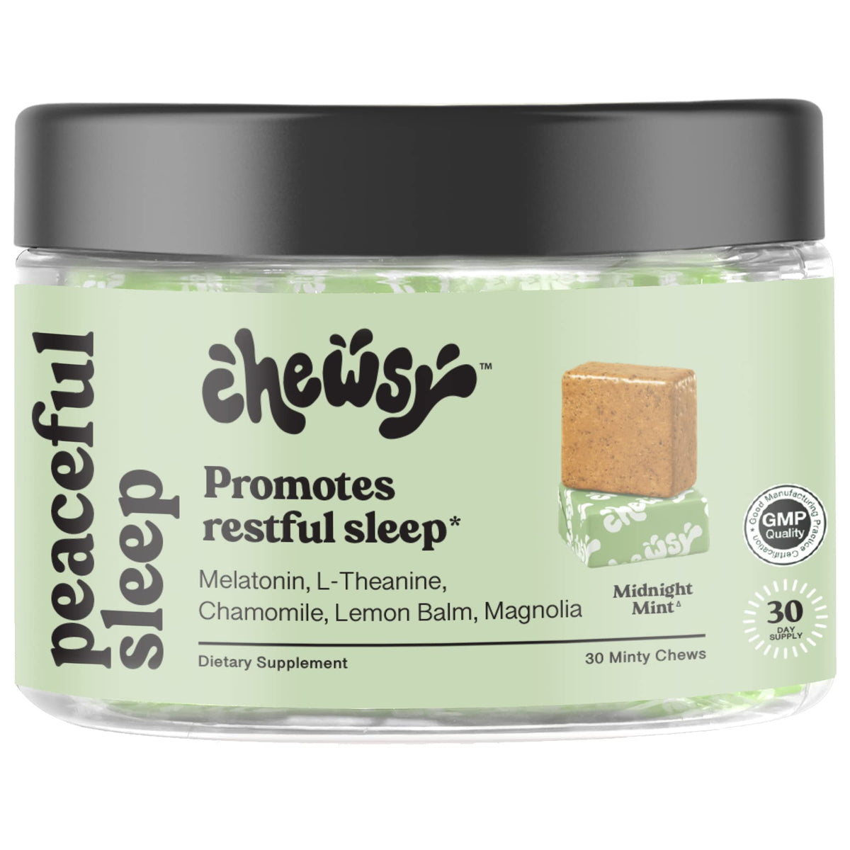 Chews de Sommeil Paisible CHEWSY emballage avant