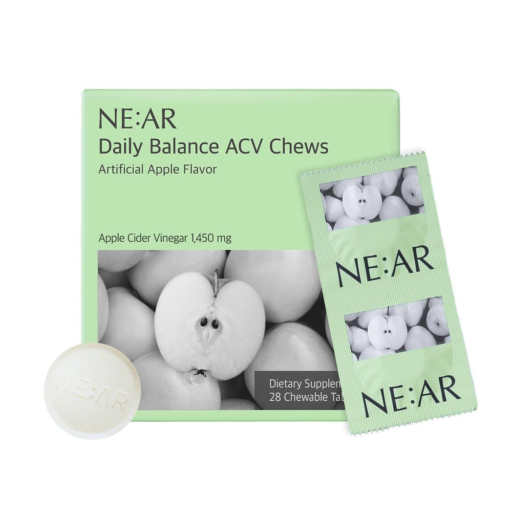 Chews NE:AR au vinaigre de cidre de pomme, emballage avant