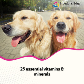 Chews prénatals Revival Animal Health sur une surface en bois
