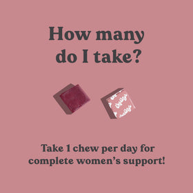 CHEWSY Multivitamines Femmes 30 Jours chews avec fruits