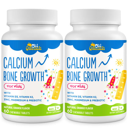 ChiQwench Complément Alimentaire Calcium 500 mg, boîte vue de face