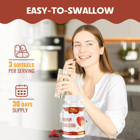 ChiQwench Compléments Alimentaires Cholestérol 14 en 1 avec ingrédients