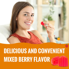 ChiQwench Compléments Alimentaires Cholestérol 1500 mg avec fruits rouges
