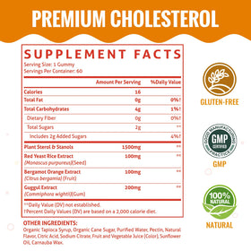 ChiQwench Compléments Alimentaires Cholestérol 1500 mg gélules fruits rouges