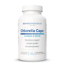 Chlorella Caps BIOTICS RESEARCH 180C vue de face