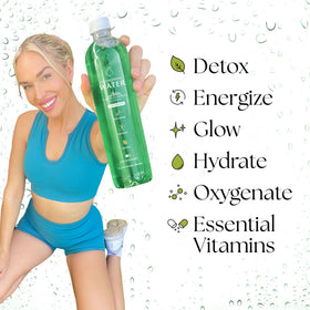 Chlorophyll Water avec citron et menthe
