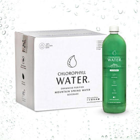 Chlorophyll Water avec des ingrédients naturels