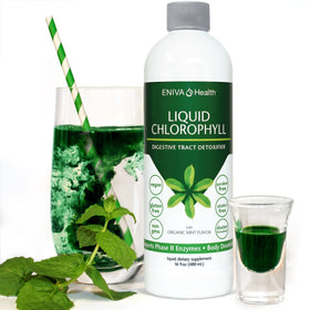 Chlorophylle Liquide Eniva avec ingrédients naturels