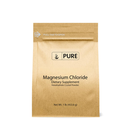 Chlorure de magnésium PURE ORIGINAL INGREDIENTS 450g vue de face