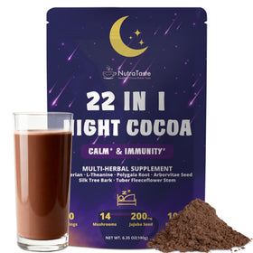 Chocolat chaud aux champignons NUTRATASTE emballage avant