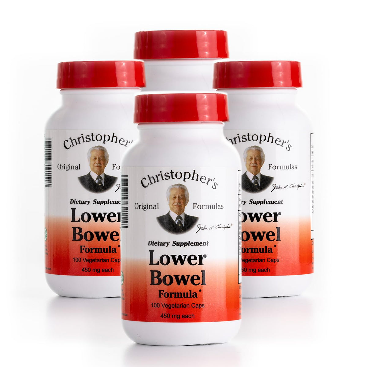 Christopher's Original Formulas Capsules de Nettoyage Intestinal 100 ct vue de face