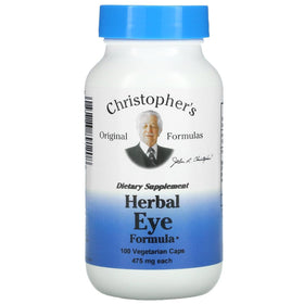 Christopher's Original Formulas Complément Alimentaire Oculaire 100 capsules vue de face