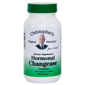 Christopher's Original Formulas Formule Changease 450 mg 100 Capsules Végétariennes - Vue de l'avant