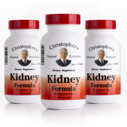 Christopher's Original Formulas Formule Rénale 100 capsules vue avant