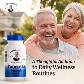 Christopher's Original Formulas Pancreas Formula with herbal ingredients