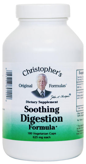 Christopher's Original Formulas Soothing daily 180 capsules front view