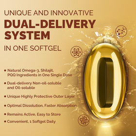 Ciaceae Ubiquinol CoQ10 600 MG Softgels, présentation des capsules