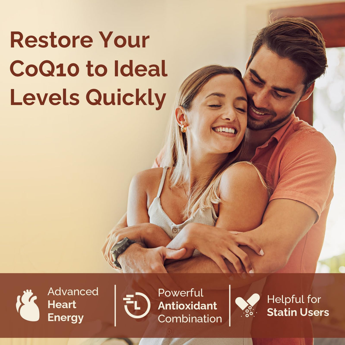 Ciaceae Ubiquinol CoQ10 avec Omega-3 et Shilajit