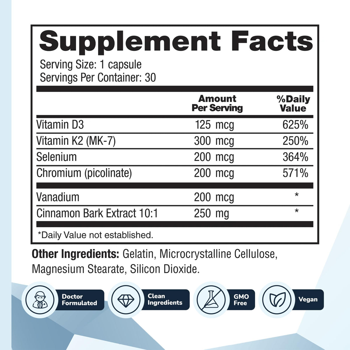 CinnaChroma Barton Nutrition avec extrait de cannelle et nutriments