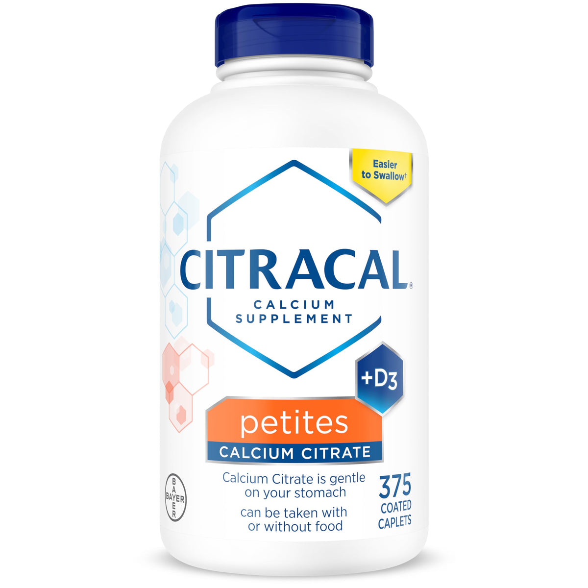 CITRACAL Citracal Petites Calcium Citrate 400 mg avec Vitamine D3, emballage avant