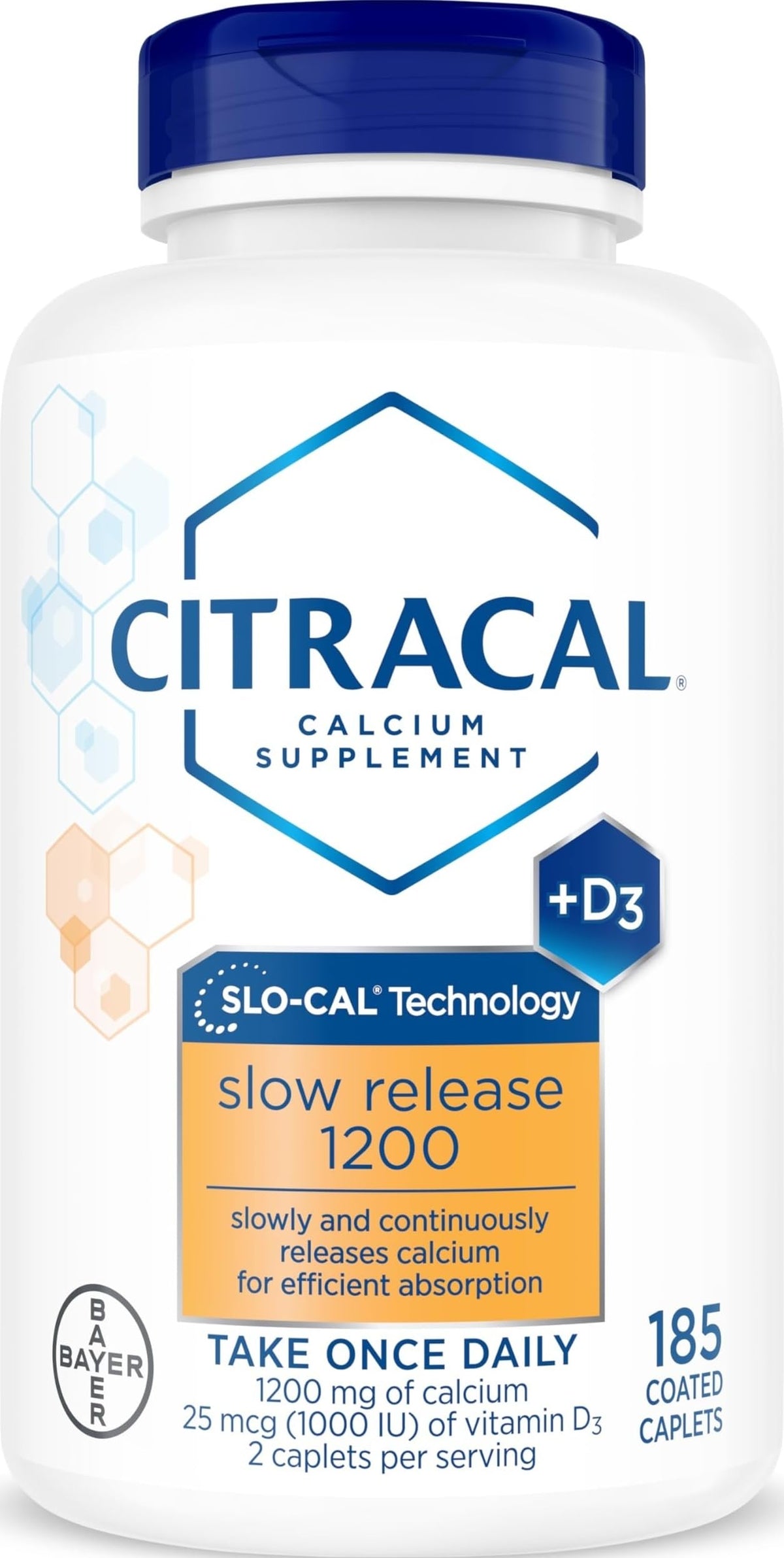 CITRACAL Complément Alimentaire Calcium 1200 mg boîte vue de face