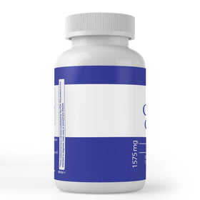 Citrate de Calcium PURE ORIGINAL INGREDIENTS capsules sur fond blanc