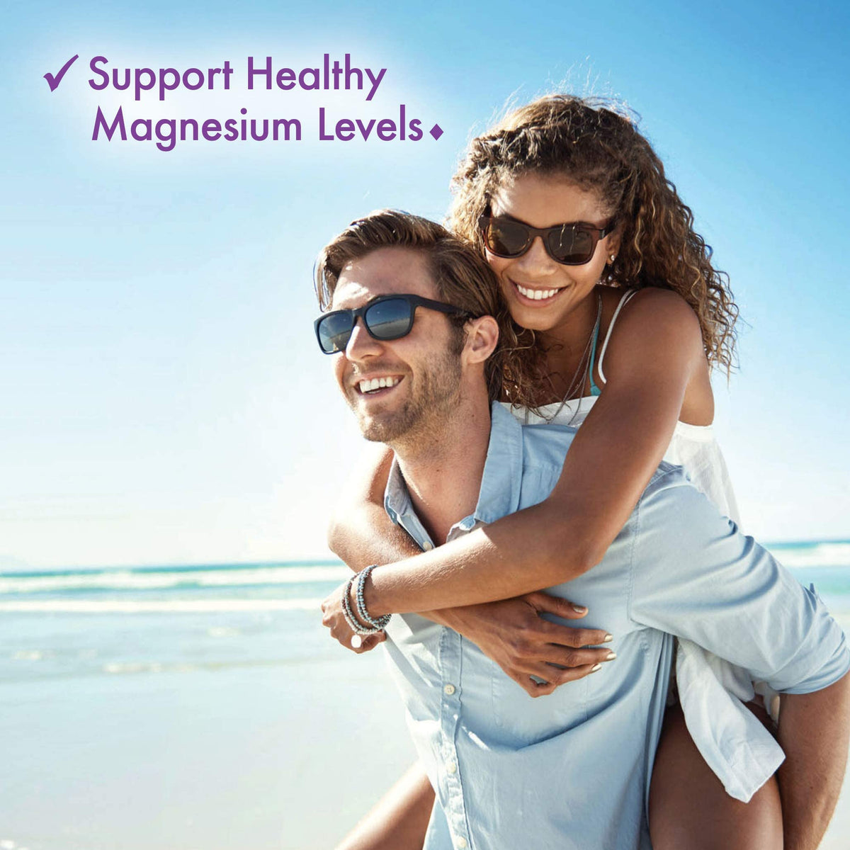 Citrate de Magnésium BlueBonnet 400mg vue arrière de l'emballage