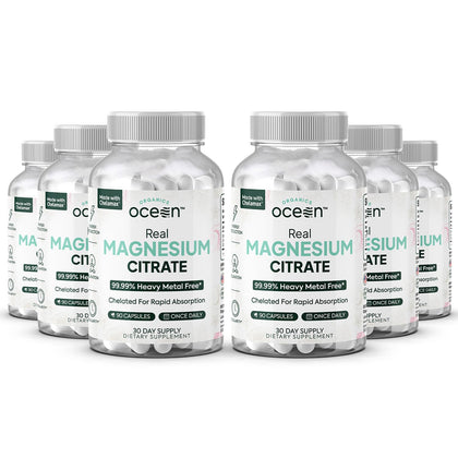 Citrate de magnésium chélaté Organics Ocean, paquet avant