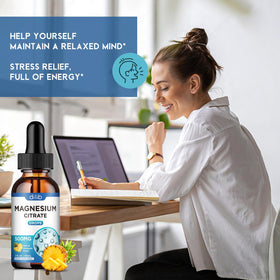 Citrate de magnésium liquide Dilib 500mg avec doseur