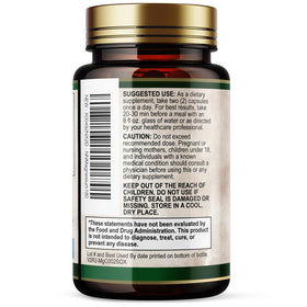 Citrate de magnésium Nature's Nutrition 1000mg, capsules dans la main
