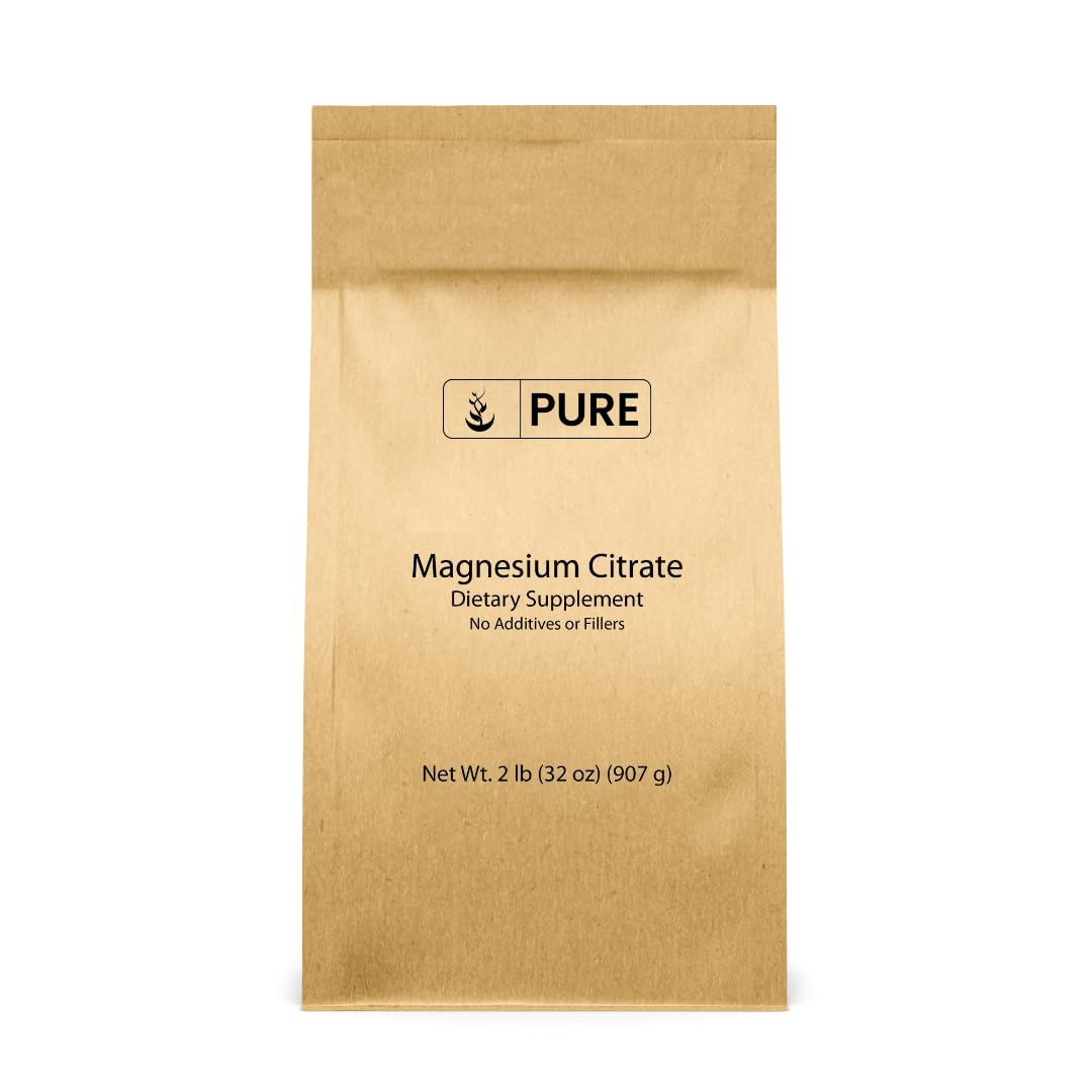 Citrate de magnésium PURE ORIGINAL INGREDIENTS 921g vue de face