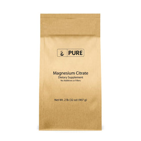Citrate de magnésium PURE ORIGINAL INGREDIENTS 921g vue de face