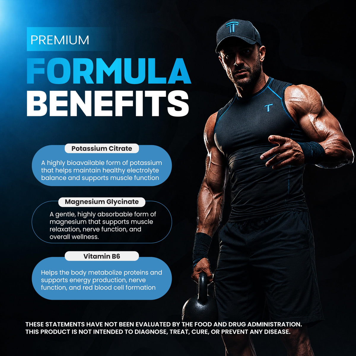 Citrate de Potassium NUTRINIC WELLNESS avec étiquette visible