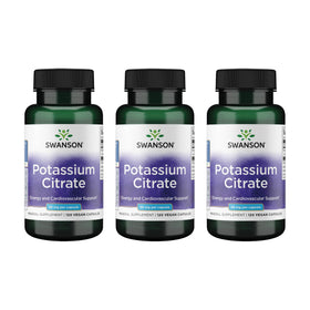 Citrate de Potassium Swanson 99 mg 120 Capsules - vue avant