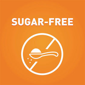 CITRUCEL Poudre de Fibre Methylcellulose Saveur Orange en usage dans un verre d'eau