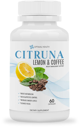 Citruna Brûleur de Graisse Citron et Café - boîte de 60 capsules