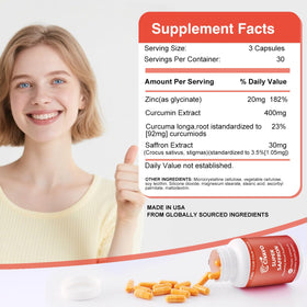 Civavo Compléments de Safran 30mg gélule ouverte