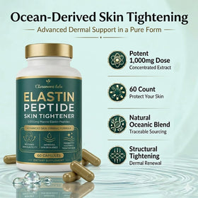 Claranova Labs Peptides d'Élastine 60 Capsules en gros plan
