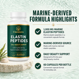 Claranova Peptides d'Élastine en mode lifestyle sur une table