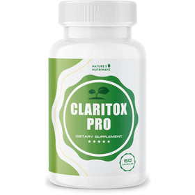Claritox Nature’s NutriWave 60 capsules vue de face