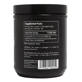 CLEAN Creatine Monohydrate Pure Creapure 531g emballage