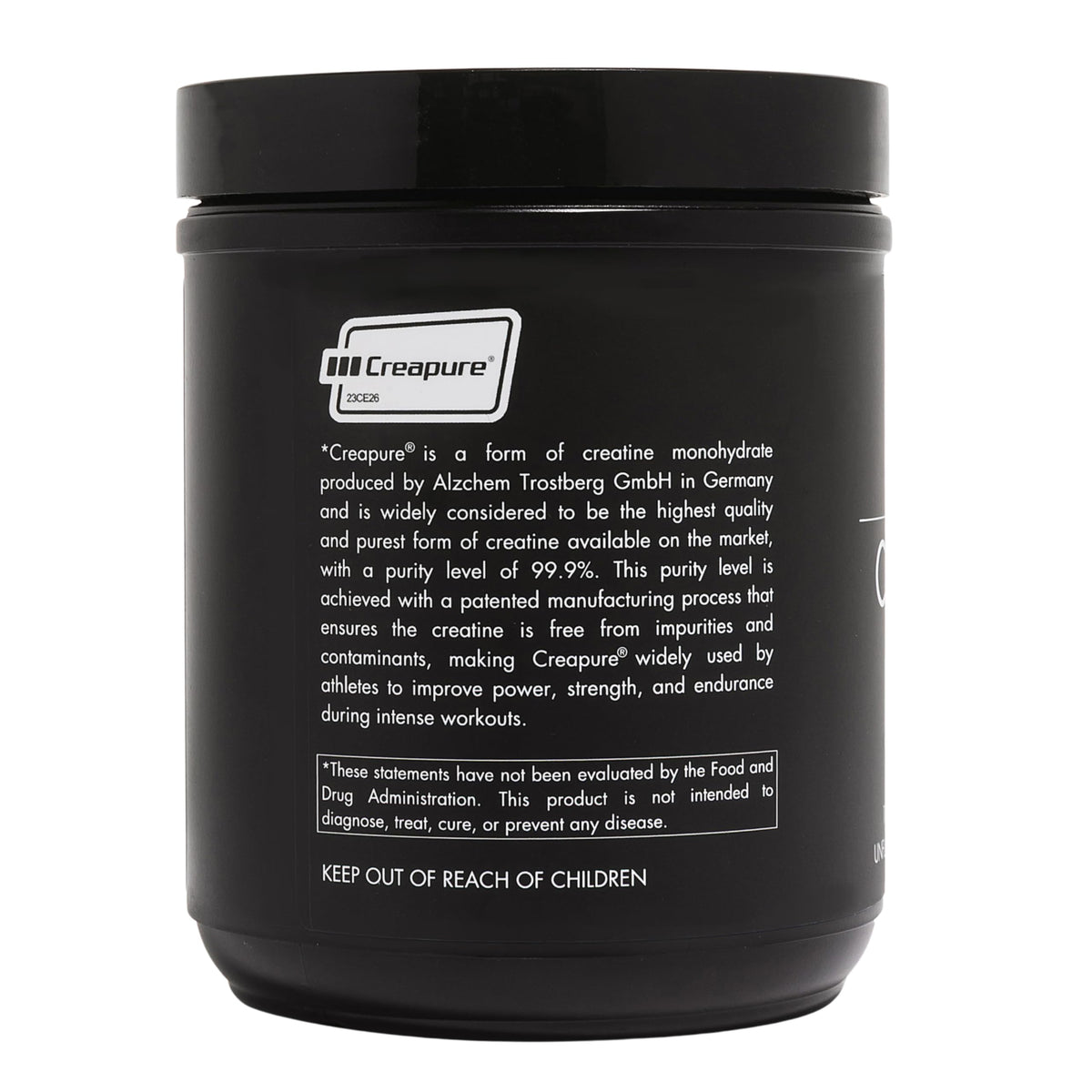 CLEAN Creatine Monohydrate Pure Creapure 531g poudre non aromatisée